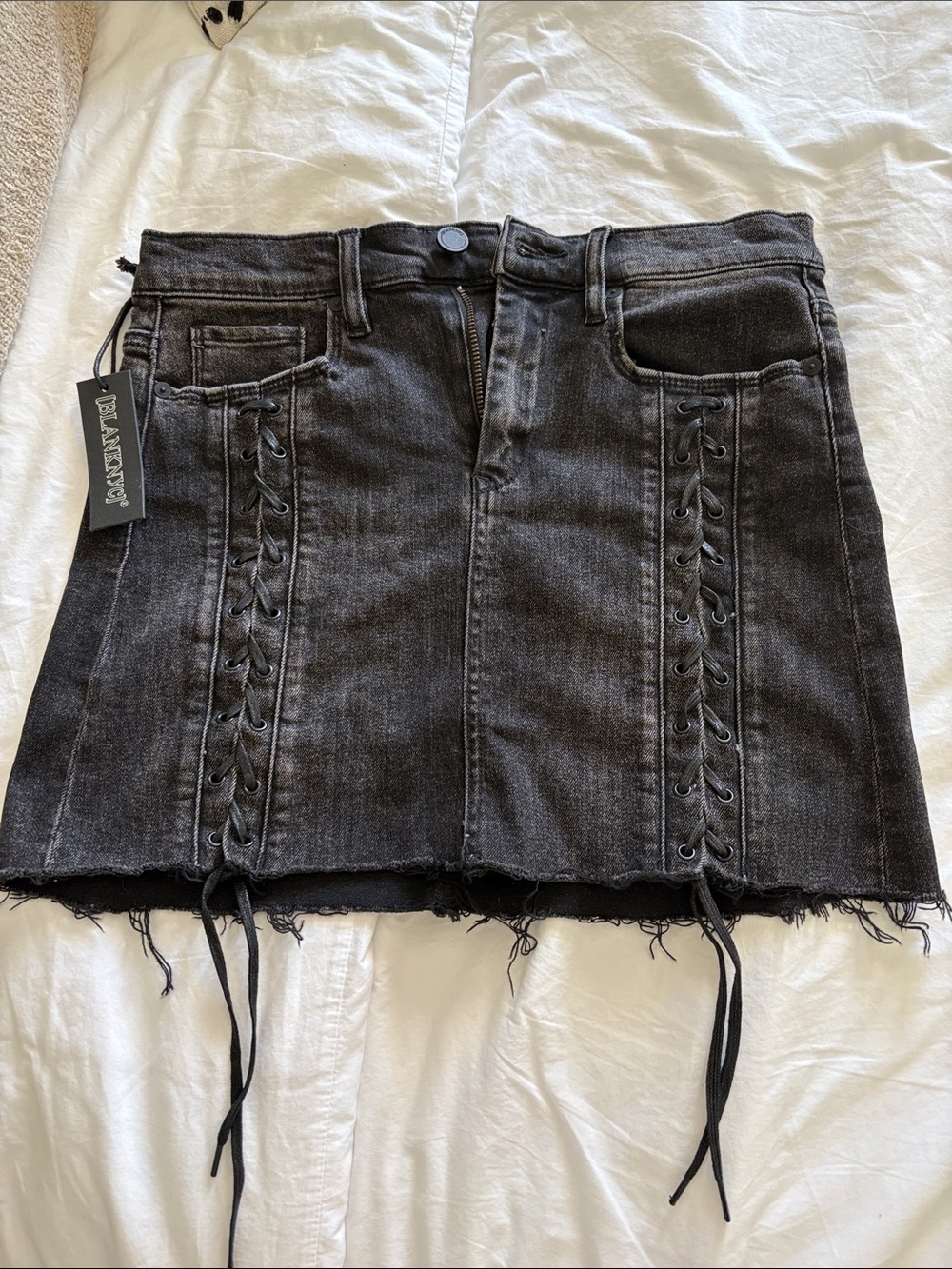 Blank NYC denim skirt